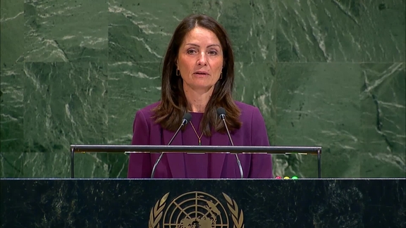 Denmark - Permanent Representative to the United Nations Addresses General Debate, 80th Session