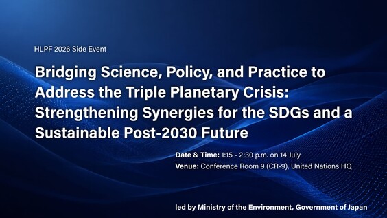 Bridging Science, Policy, and Practice to Address the Triple Planetary Crisis: Strengthening Synergies for the SDGs and a Sustainable Post-2030 Future