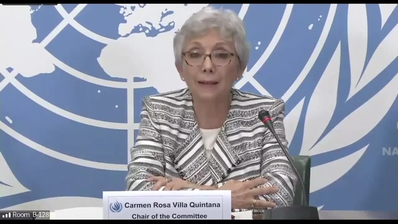 Committee on Enforced Disappearances (CED) - Press Conference