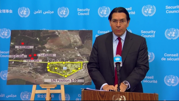 Danny Danon (Israel) on the situation in the Middle East - Security Council Media Stakeout