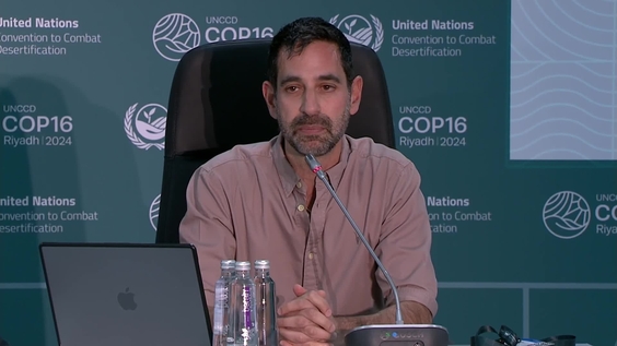 Youth Negotiators Academy Press Conference - UNCCD COP16