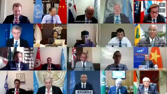 Situation in Middle East - Security Council Open VTC