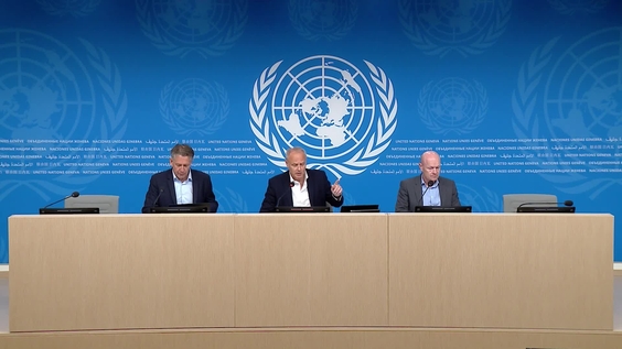Geneva Press Briefing: UNRWA, UNICEF, OCHA, WHO, WFP, UNHCR,  ITU