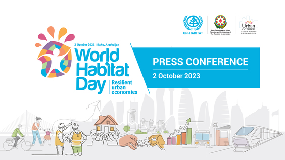 Press Conference of the Global Observance of the World Habitat Day