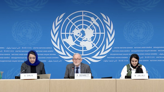 OHCHR Special Procedures - Press Conference: Special Rapporteur on human rights in Afghanistan