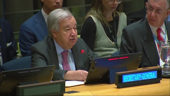 António Guterres (UN Secretary General) on the Peacebuilding Commission