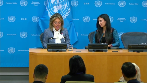 Press Conference: Yasmine Sherif and Elaha Mahboob on the situation of girls' education in Afghanistan