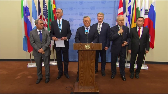 Joint Media Stakeout: Group of Friends for Peace on the Ukraine Crisis