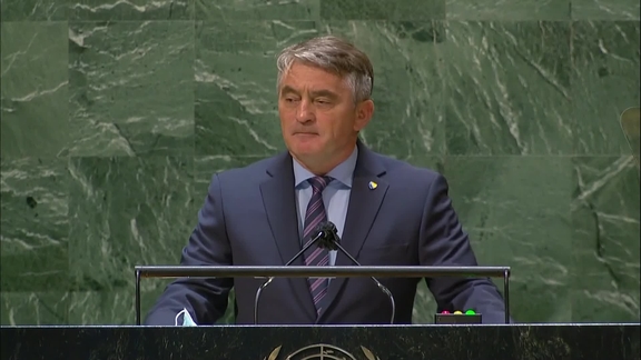 Bosnia and Herzegovina - Chairman of the Presidency Addresses General Debate, 76th Session