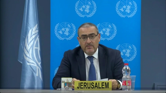 Ramiz Alakbarov (Resident Coordinator) on the situation in the Middle East, including the Palestinian question - Security Council, 10243rd meeting