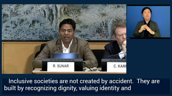 1st Meeting - 18th Session of the Forum on Minority Issues