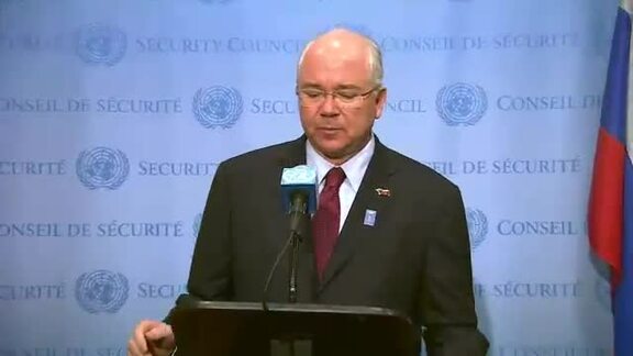 Permanent Representative of Venezuela Addresses Press upon Election to Human Rights Council