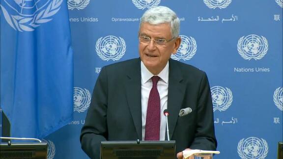 Incoming President of General Assembly 75th Session Briefs Press