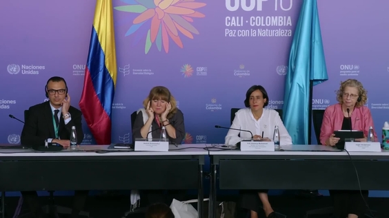 COP 16 Stocktake Press Conference – United Nations Biodiversity Conference 2024