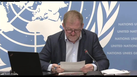 Geneva Press Briefing: WHO