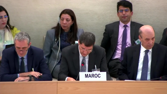 Morocco, UPR Report Consideration - 42nd meeting, 52nd Regular Session of Human Rights Council