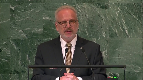 Latvia - President Addresses General Debate, 77th Session