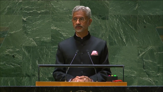 India - Minister for External Affairs Addresses General Debate, 78th Session