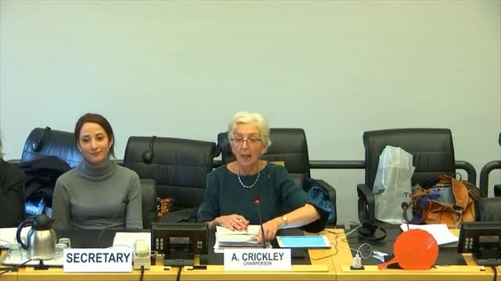 Closing of Session - 2614th Meeting 94th Session of Committee on Elimination of Racial Discrimination