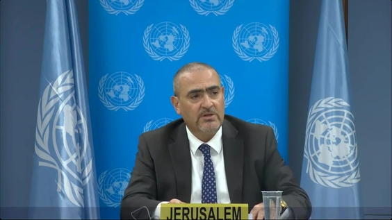 Ramiz Alakbarov (UNSCO) on the situation in the Middle East, including the Palestinian question - Security Council, 10207th meeting