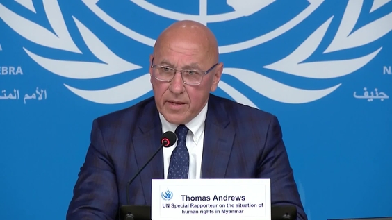 OHCHR/Special Procedures - Press conference: UN Special Rapporteur on Myanmar