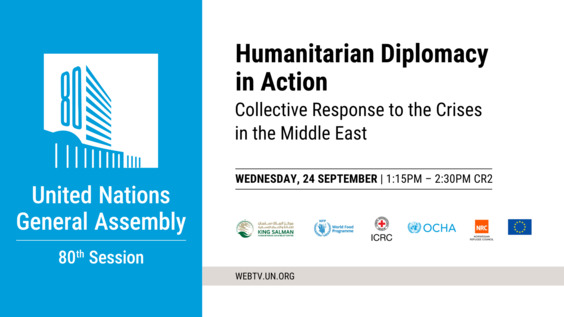Humanitarian Diplomacy in Action: Collective Response to the Crises in the Middle East