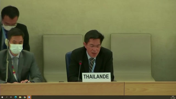 Thailand UPR Adoption - 39th Session of Universal Periodic Review