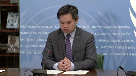 Geneva Press Briefing: HRC, WHO, UNHCR, WFP, WMO, IPCC, ILO, ITU