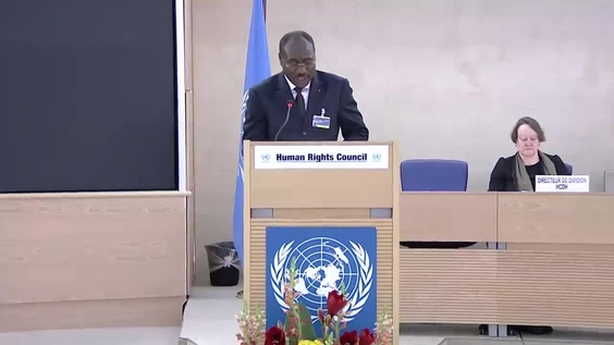 Togo, High-Level Segment - 7th Meeting, 28th Regular Session Human Rights Council