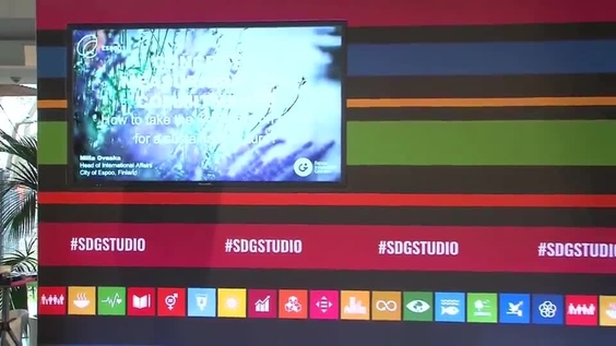 SDG Action Talk: Concrete, measurable SDG commitments - SDG-studio, Global Festival of Action for Sustainable Development 2018