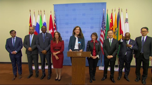 Joint statement of the Security Council members signatories of the Joint Pledges related to Climate, Peace and Security on the West Africa and Sahel region - Security Council Media Stakeout