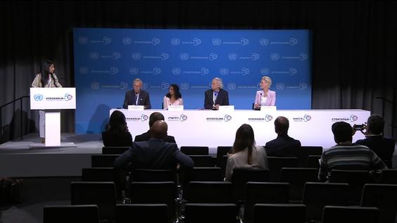 Press Conference: EAT-Lancet 2.0: the route to food systems resilience in the face of covid, climate and conflict (Stockholm+50, 2-3 June 2022)