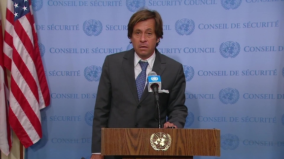 Nicolas de Rivière (France) on the situation in Libya - Security Council Media Stakeout