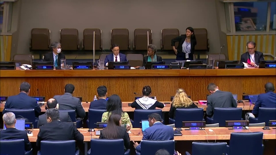 First Committee, 6th plenary meeting - General Assembly, 78th session