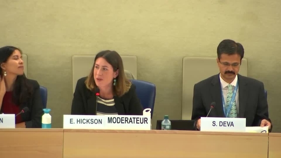 Addressing climate change - Forum on Business and Human Rights 2019