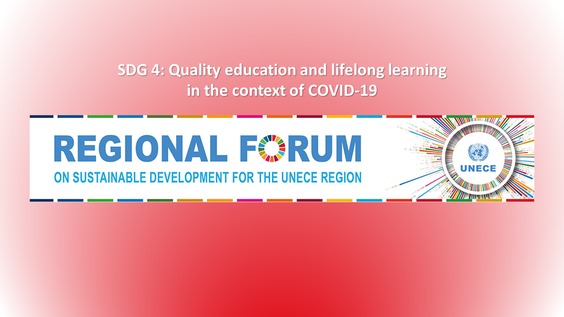 SDG 4: Quality education and lifelong learning - Regional Forum 2022