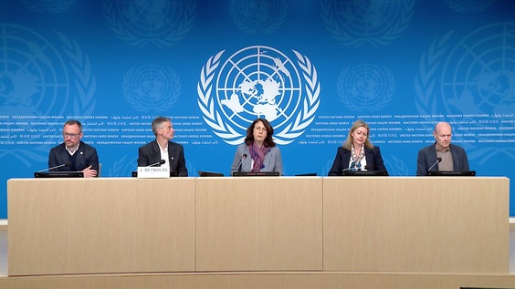 UN Geneva Press Briefing: ICRC, IFRC, IOM, OCHA, UN WOMEN, UNECE, UNFPA, UNHCR, UNICEF, WFP