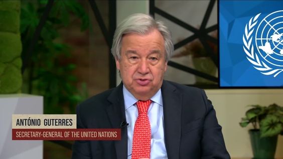  António Guterres, UN Secretary-General at the First Meeting of States Parties to the Treaty on the Prohibition of Nuclear Weapons (Vienna, Austria)