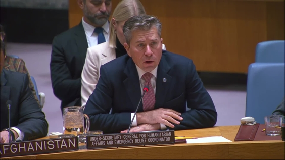 Tom Fletcher (OCHA) on the situation in Afghanistan - Security Council, 10058th meeting