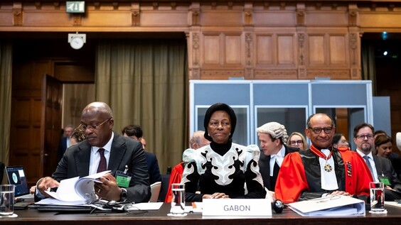 THE HAGUE – ICJ hearings on the merits in the Gabon/Equatorial Guinea case – second round of oral argument of Gabon