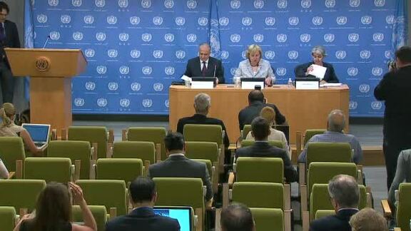 Press Conference on Efforts to Save Cultural Heritage of Iraq