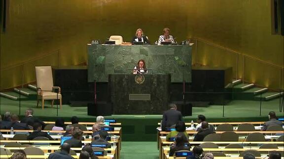 President of Ukraine Addresses the General Assembly