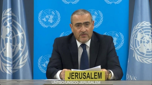 Ramiz Alakbarov (UNSCO) on the situation in the Middle East, including the Palestinian question - Security Council, 10186th meeting