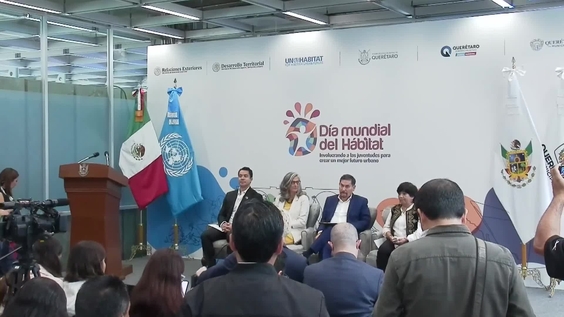 Press Conference - World Habitat Day 2024 (Querétaro, Mexico)