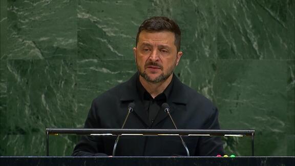 Ukraine - President Addresses General Debate, 80th Session