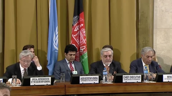 Closing Session - Ministerial Conference, Geneva Conference on Afghanistan