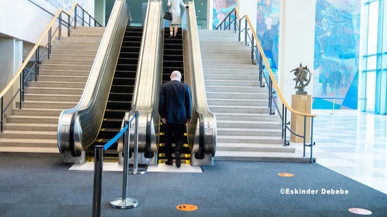 Arrival of Heads of State and of Government to the General Assembly Hall for the General debate