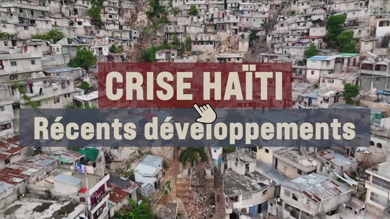 Un bref aperçu de la crise à Haïti