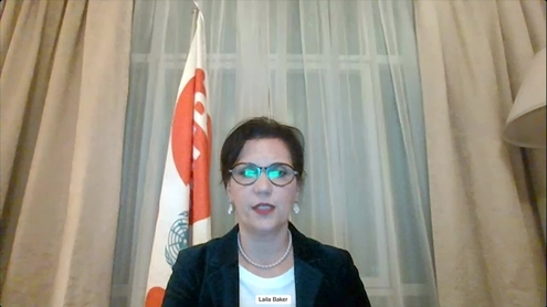 The Impact of the Earthquake on Women in Arab States - Virtual Guest Laila Baker's Briefing, Arab States Regional Director, UN Population Fund (UNFPA)