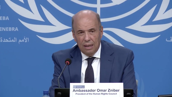 HRC - Press Conference: President of the Human Rights Council ahead of 57th session